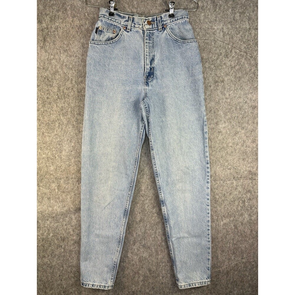 Vtg Chic Women’s Denim Mom Blue Jeans High Rise Waist Tapered 80s Size 6